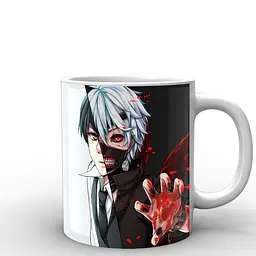 Кухоль GeekLand Tokyo Ghoul Токійський гуль кен канеки TG.02.019 330 мл білий - мініатюра 3
