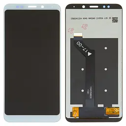 Дисплей для Xiaomi Redmi 5 Plus, білий, без рамки,