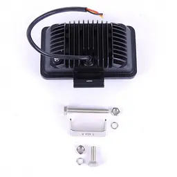 Світлодіодна додаткова LED фара Квадрат 150x90x65 mm / Лінза з ДХО / 60W / 15W x 4 / 10-30V 1 шт. - мініатюра 2