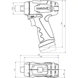 Дриль-шуруповерт Metabo PowerMaxx BS Basic (600984500) [119772] - мініатюра 6