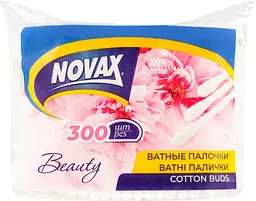 Ватні палички Novax 300 шт. - мініатюра 3