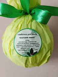 Бомбочка-гейзер для ванни Svich Shop Iren Osadcha Яскрава нота лимона 180 г - мініатюра 4