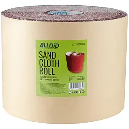 Наждачний папір Alloid Building Tools на тканинній основі 200 мм х 50м зерно 60 (SP-20050060) - мініатюра 3
