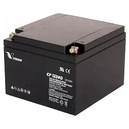 Акумуляторна батарея для ДБЖ Vision AGM 12 V / 24 А*ч (CP12240E-X)