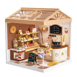 Конструктор Mini House румбокс серії Інтер'єр – Пекарня (світло) (8011) - мініатюра 3