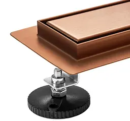 Душовий канал Rea Neox 90 Pro із сухим затвором brushed copper REA-G4803 - мініатюра 4