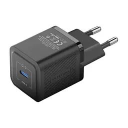 Зарядний пристрій Vention 1xUSB-C PD20W GaN + cable USB-C to USB-C black (TZ-FEPB0-EU-01) - мініатюра 8