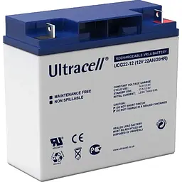 Акумулятор Ultracell UCG22-12 GEL 12V (12V/22Ah/264Wh) [112151]