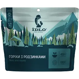 Горіхи ЇDLO з родзинками 100 г