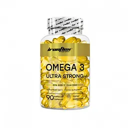 Жирні кислоти IronFlex Omega 3 Ultra Strong 90 капсул