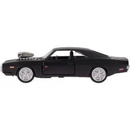 Машинка Rastar 1970 Dodge Charger R/T 1:36 Чорний - мініатюра 3