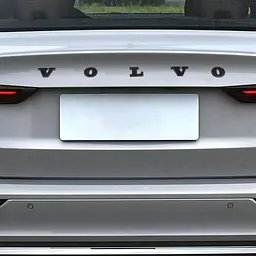 Емблема напис VOLVO чорна 537х26мм пластик (на скотчі) - мініатюра 2