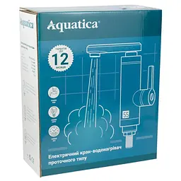 Проточний водонагрівач AQUATICA LZ 3.0кВт 0.4-5бар для ванн (9795203) - мініатюра 3
