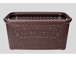 Кошик DIOMEDEA 50л 405 x 595 x 280мм коричневий без кришки з рамкою - мініатюра 2