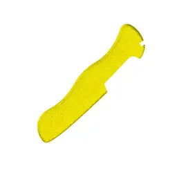 Накладка на ніж Victorinox 111мм жовтий luminescent задня (Ha)