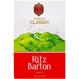 Чай зелений байховий Ritz Barton Green сlassic 90 г - мініатюра 2