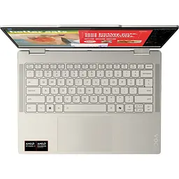 Ноутбук 2 in 1 LENOVO Yoga 7 14AKP10, AMD Ryzen AI 7 350 до 5GHz, 14" 2.8K Touch, 24GB, 1TB, AMD Radeon, Windows 11 Home - мініатюра 6