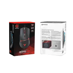 Ігрова миша провідна CRYPTO VX7, 6 кнопок, 200-8000 DPI, Led Lighting RGB, 1,8м, Windows XP/Vista/Win7/8/10/11 Mac OS X, Black, COLOR BOX - мініатюра 5
