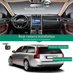 Автомобільний відеореєстратор Y-18 (3 камери) Wi-Fi Full HD - мініатюра 4
