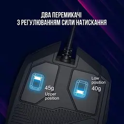 Комп'ютерна мишка Lorgar Stricter 579 RGB USB Black (LRG-GMS579) - мініатюра 6