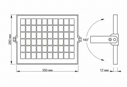 LED прожектор автономний VIDEX 600Lm 5000K - мініатюра 6