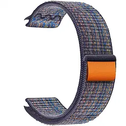 Ремінець Hoco WA25 Original series nylon strap для Apple watch 38/40/41mm Dynamic Royal Blue with Orange