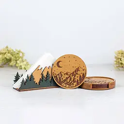 Дерев'яна серветниця VANZA FUJI Oak - мініатюра 3