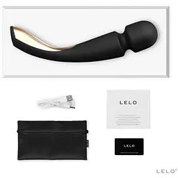 Вібромасажер Lelo Smart Wand 2 Medium Black - мініатюра 3