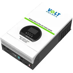 Сонячний інвертор Volt Polska SINUS PRO ULTRA-HV 11000 48/230 В (5.2/11 кВт) + 100A MPPT (450В) автономний - мініатюра 3