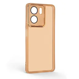 Защитный чехол для OPPO A5X 4G/A5X 5G, Shade, золотой, TPU+PC, матовый, защита всего корпуса, панель-накладка, противоударный, с высокими бортами, амортизирует удары при падениях, ArmorStandart (ARM86755)