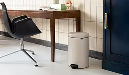 Бак для сміття Brabantia NewIcon, з педаллю, 20 л, бежевий (149948) - мініатюра 6