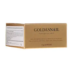 Гідрогелеві патчі для очей Золото-Равлик Gold/Snail Hydrogel Eye Patch Petitfee & Koelf 60 шт - мініатюра 3