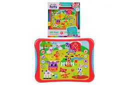 Планшет Kids Hits, KH01/004 "Моя супер ферма" на батарейках, укр, назви тварин, звуки, вірші, мелодії, гра, р-р 23,8*17*2см, короб.25*27*4см