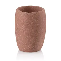 Стакан для зубних щіток KELA Roda, червона глина, 7.5х7.5х10.5 см (23751)