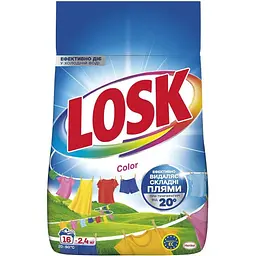 Пральний порошок Losk Color для кольорових речей 2.4 кг