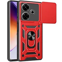 Чохол Ummi Camshield Serge Ring для Xiaomi Redmi 13 4G / Poco M6 4G Червоний / Red