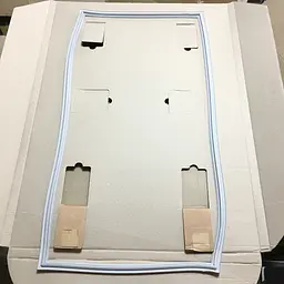 Ущільнювач дверей холодильної камери для холодильника Samsung RL44, RL48, RL50, RL55, DA97-07366K - мініатюра 2