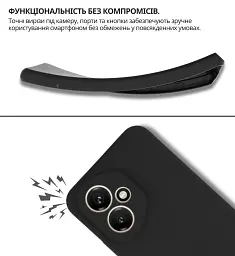 Чохол до мобільного телефона BeCover silicone Honor 400 Black (714944) - мініатюра 4