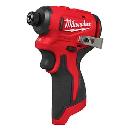 Шуруповерт ударний акумуляторний безщітковий 1/4'' HEX MILWAUKEE, M12 BLIDRC-0, 124Нм (каркас) - мініатюра 2