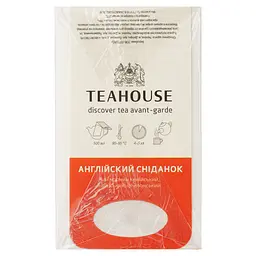 Чай черный Teahouse Английский завтрак  80 г (20 шт. x 4 г)