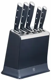 Набір ножів Ever Sharp Pro, 6 предметів, нержавіюча сталь, бакеліт, чорний Tefal kuh0014571