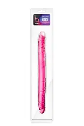 Двосторонній фалоімітатор B Yours 16 Inch Double Dildo 40.6 см рожевий - мініатюра 4