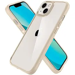Оригінальний протиударний чохол Spigen Ultra Hybrid для iPhone 13 Mini Sand Baige (ACS03321) - мініатюра 4