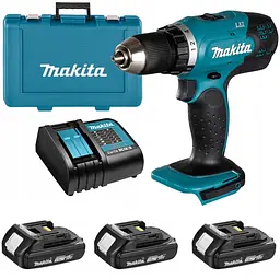 Шурупокрут акумуляторний Makita DDF453 BEO5 (42 Нм, 1.5-13 мм, LXT)