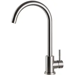 Змішувач для кухні EcoMIX Alpen AISI-203S-WH 000024959 Нержавіюча сталь - мініатюра 6