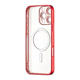 Чохол Ductil Metallic Edge with MagSafe (Protected Camera & Lens) iPhone 16 Pro Max Red - мініатюра 3