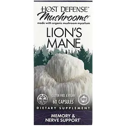 Їжовик гребінчастий Fungi Perfecti Lion's Mane Підтримка пам'яті і нервів 60 вегетаріанських капсул - мініатюра 2