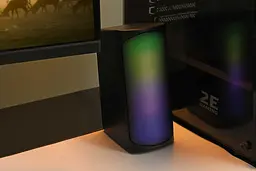 Акустична система 2E PCS231 RGB Matrix, 2.0, USB, Black - мініатюра 4