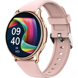 Смарт-годинник жіночий Uwatch Melisia Gold Rubber 2 ремінця Золотий (3169) - мініатюра 2