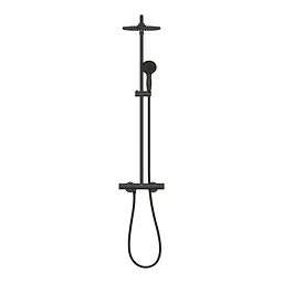 Душова система термостатична Grohe QuickFix Vitalio Start System 250 266772430, Чорний матовий - мініатюра 5